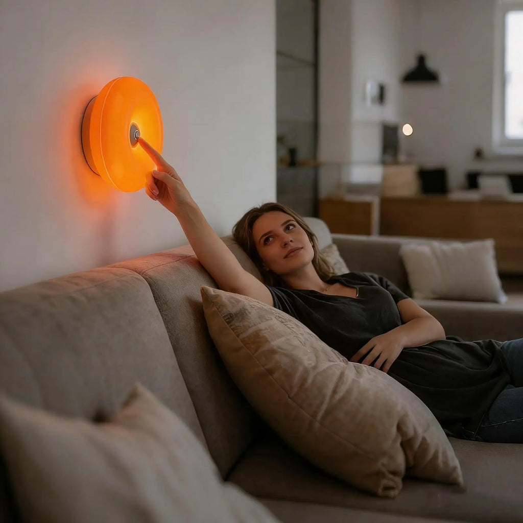 Donut Shape Dimmable LED Night Light – Warm Ambient Table Lamp LED Night Light Babs