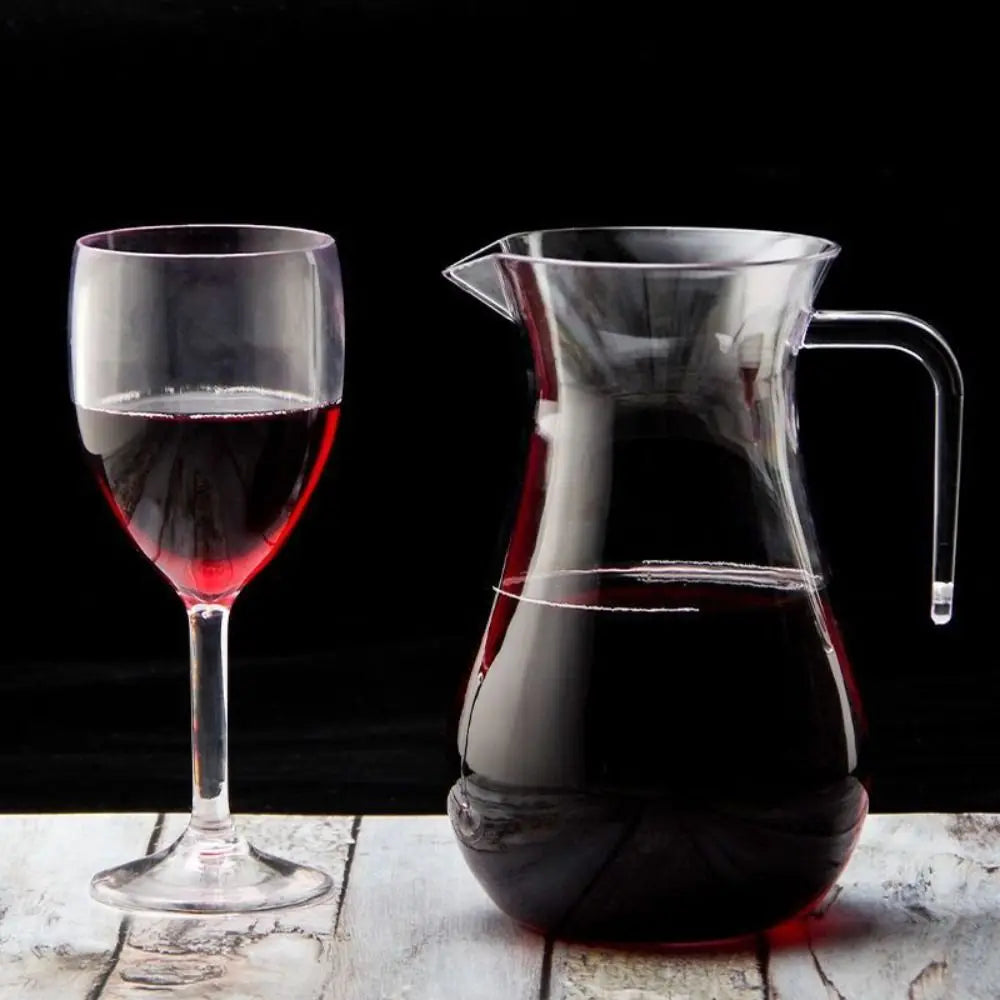 Transparent Acrylic Wine Decanter – Unbreakable PC Pitcher Wine Decanter Babs
