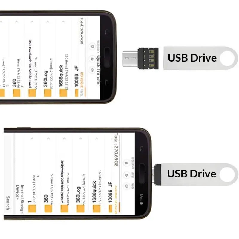 HUXUAN USB Type-C OTG Adapter – Universal Connector USB OTG Adapter Babs Default Title