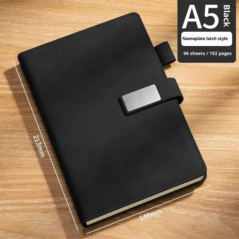 Vintage A5 Soft Leather Notebook – Business & College Journal Leather Notebook Babs A27