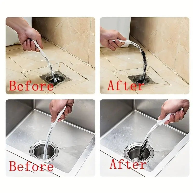Flexible Long Pipe Cleaning Brush 10 Pack – Drains & Sewers Drain Cleaning Brush Babs