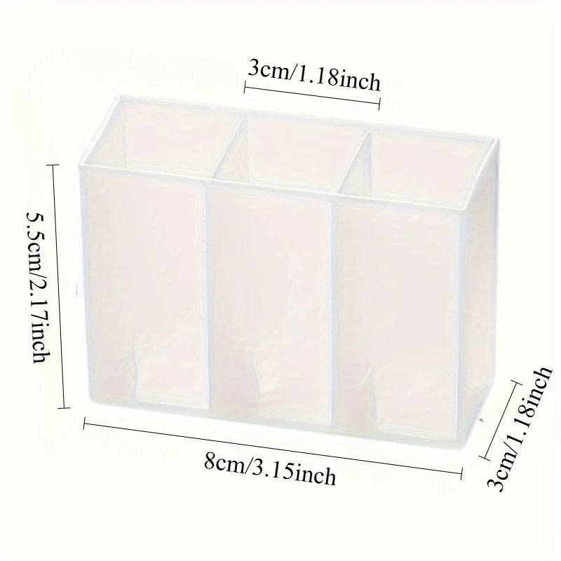 3-Grid Storage Box Desk Organizer – Aesthetic Home Decor Desk Organizer Babs