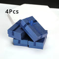 4pcs Butterfly Jewelry Gift Boxes with Lids & Bows | Set of 4 Jewelry Gift Boxes Babs Dark Blue
