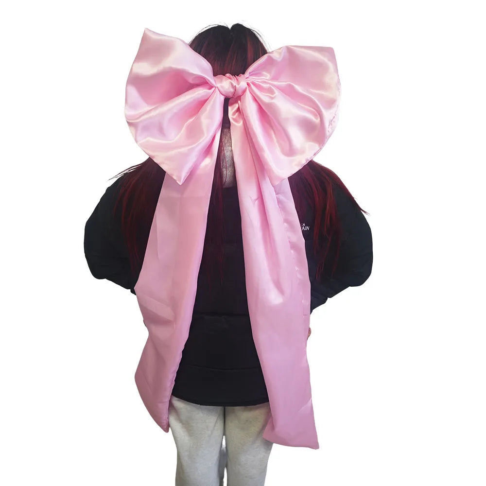 Giant 43x15" Satin Bow Wall Decor – Pink Coquette Party Décor Party Wall Décor Babs