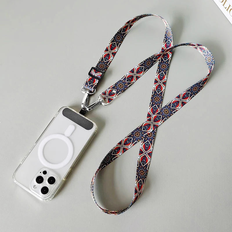 Adjustable Phone Lanyard Crossbody Neck Strap – Universal Fit Phone Lanyard Strap Babs