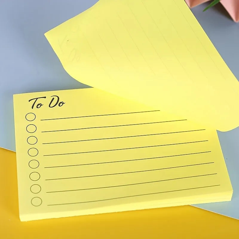 Fluorescent Sticky Notes Multi-Color Self-Adhesive Memo Notepad Sticky Notes Memo Pad Babs