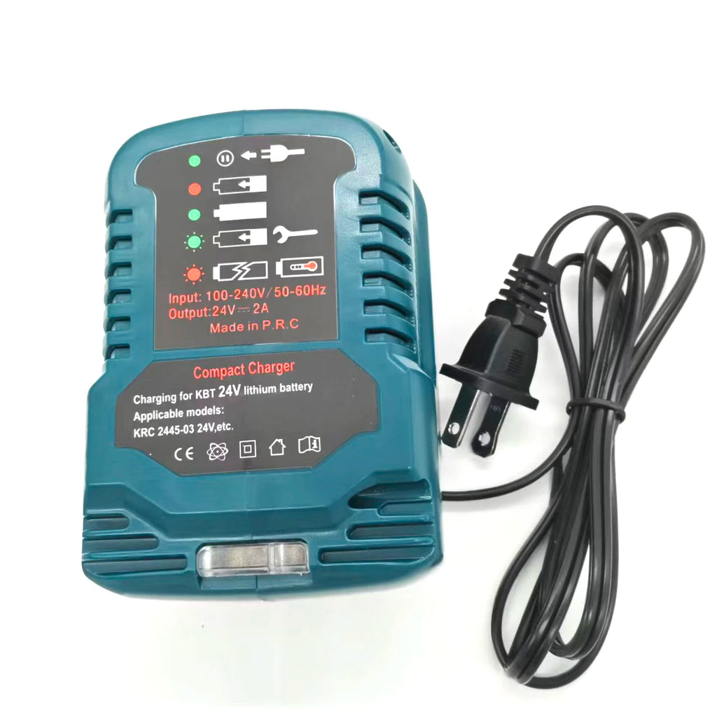 Mini Rapid Charger for Kobalt 24V Lithium Battery KB624-03 Power Tool Charger Babs
