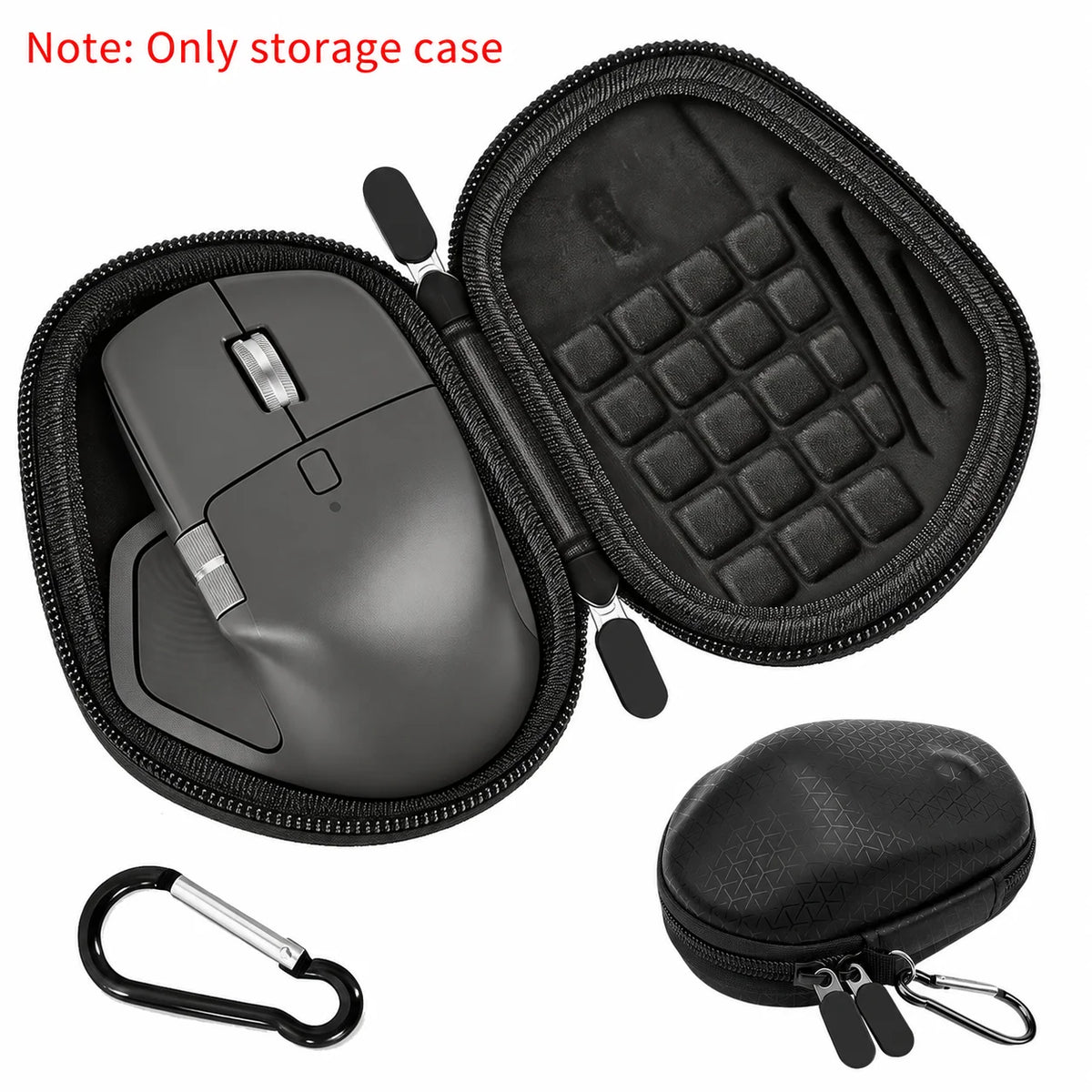 Logitech MX Master 4/3S/3 Mouse Carrying Case – PU Leather Bag Mouse Carrying Case Babs