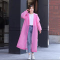 Pink Adult Raincoat – Windproof Waterproof Portable Rain Cape Waterproof Rain Cape Babs Pink One Size