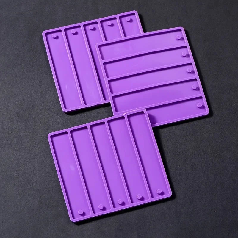 Rectangle Bookmark Silicone Mold | DIY Epoxy Resin Casting Resin Casting Mold Babs