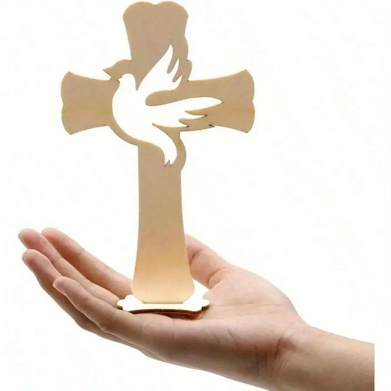 24 Rustic Wooden Crosses – Catholic Craft & Baptism Décor Wooden Craft Crosses Babs