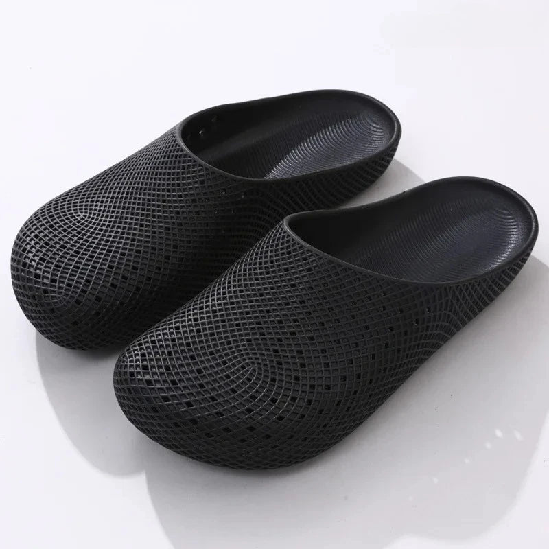 Breathable Non-Slip Sandals for Men & Women – Summer Shoes Breathable Sandals Babs 44-45 Black