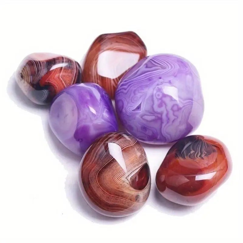 Natural Madagascar Banded Agate Raw Gemstone – Good Luck Gift Raw Gemstone Babs