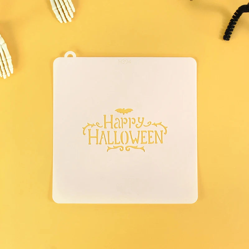 Halloween Cookie Cake Stencils – Fondant Mold Baking Tool Cookie Stencil Mold Babs Stencil-I