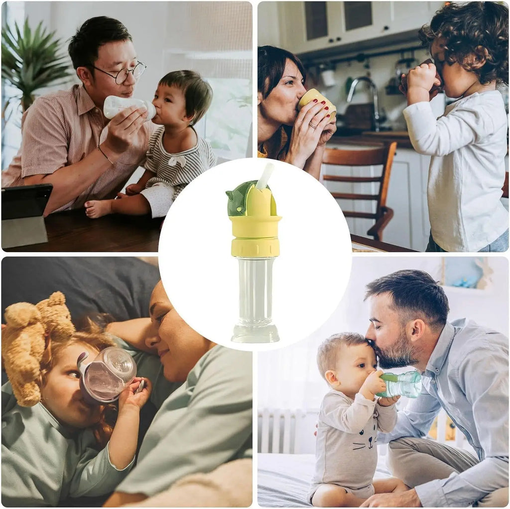Universal Anti-Choke Straw Bottle Cap – Reusable Drinking Lid Straw Bottle Cap Babs