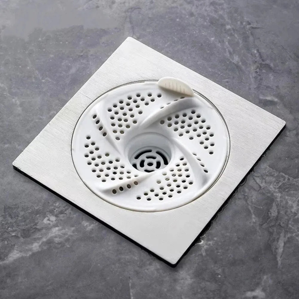 10-Pack Vortex Drain Hair Catcher Strainer – Sink & Bathroom Drain Hair Strainer Babs