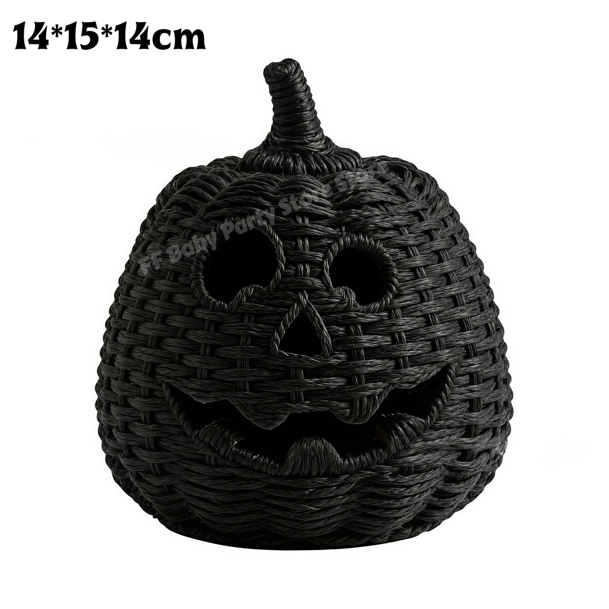 Wicker Pumpkin Lantern Witch Hat Storage Box Halloween Decor Halloween Décor Ornament Babs B