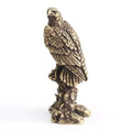 Copper Eagle Bird Figurine Feng Shui Statue Miniature Sculpture Bird Figurine Sculpture Babs 1pcs