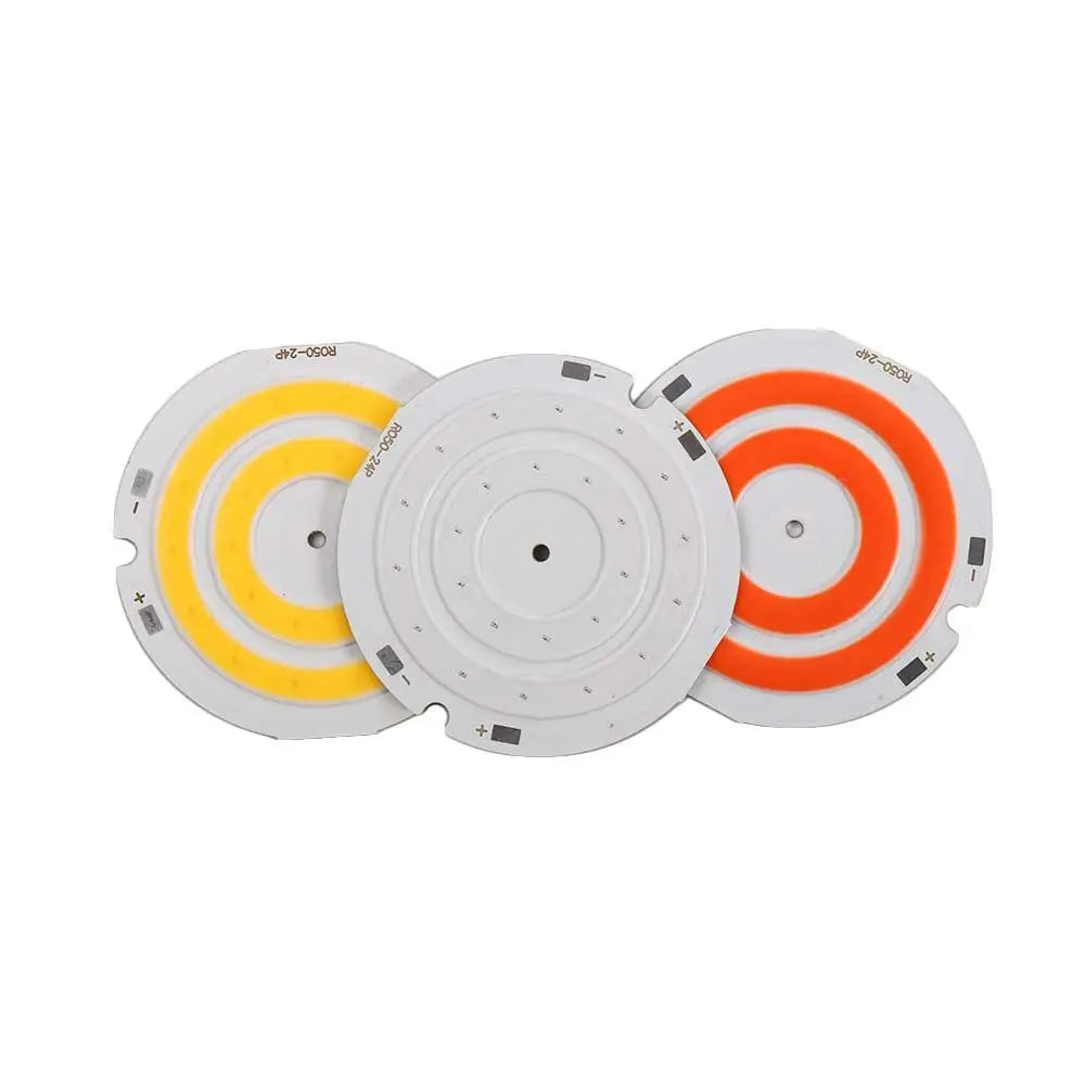 2W Round Double Ring COB LED Chip – DIY Light Component COB LED Chip Babs