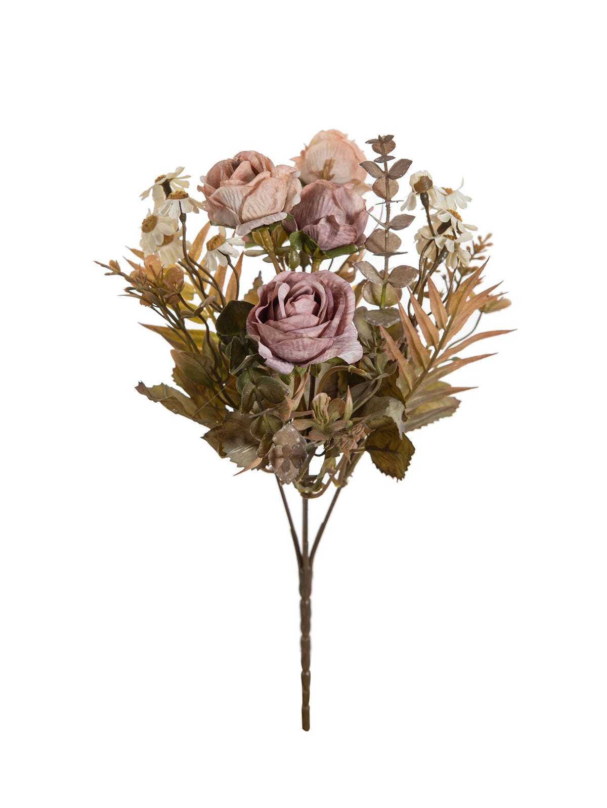 Silk Rose Artificial Flowers for Wedding, Home & Party Décor Artificial Silk Flowers Babs plum 1 PC