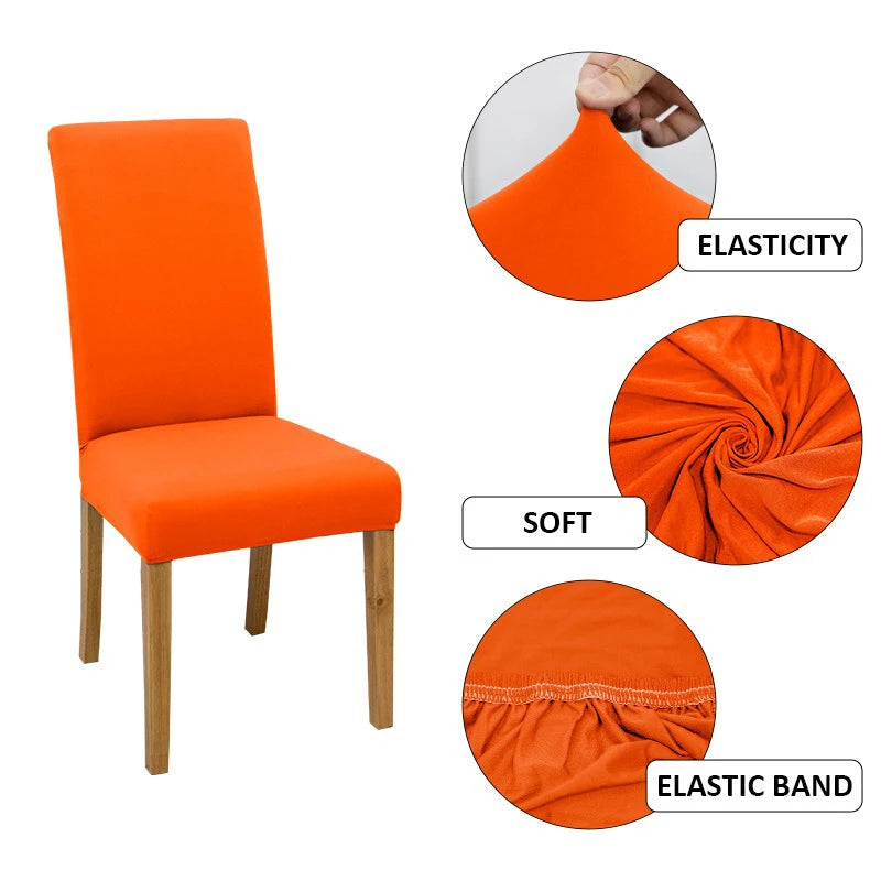 Elastic Stretch Chair Cover – Dining, Banquet & Office Slipcover Chair Cover Slipcover Babs