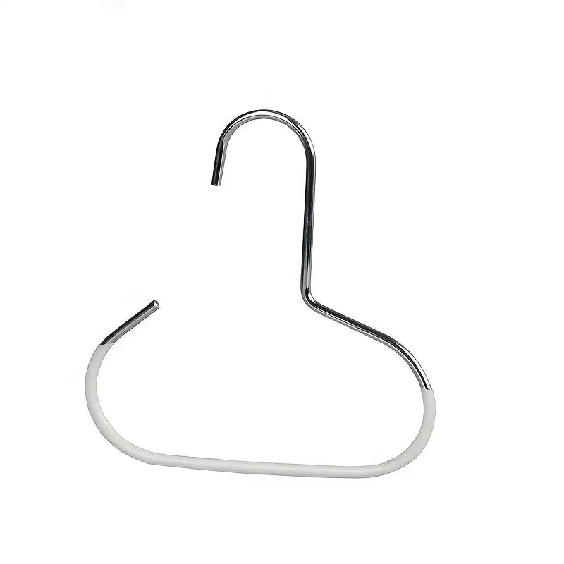 Circle Ring Hat Hanger Non-Slip Wardrobe Hook Organizer Hat Hanger Hook Babs White-1pcs