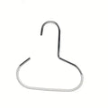 Circle Ring Hat Hanger Non-Slip Wardrobe Hook Organizer Hat Hanger Hook Babs White-1pcs