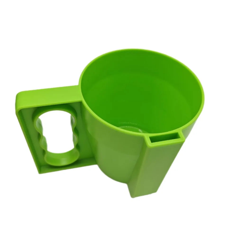 Drip-Proof Ice Cream Cup Holder with Handle & Spoon Slot Ice Cream Cone Holder Babs Green