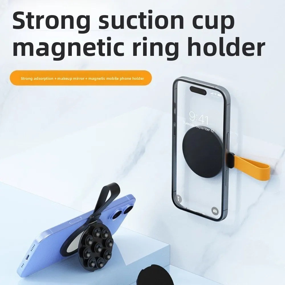 Ultra Thin Magnetic Phone Holder & Silicone Wristband Desk Stand Magnetic Phone Stand Babs
