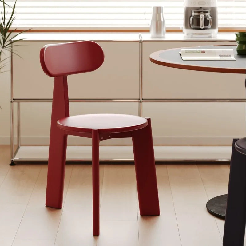 Modern Solid Pine Wood Dining Chair – Minimalist Style Wooden Dining Chair Babs