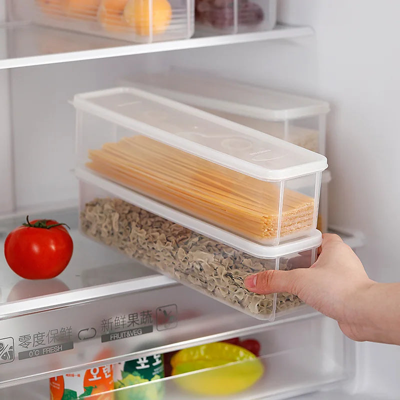 Airtight Pasta Storage Container with Lid | Spaghetti Box Food Storage Container Babs