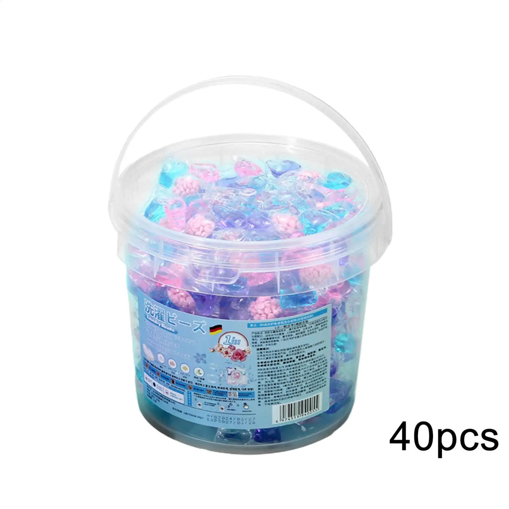 5-in-1 Laundry Detergent Pods – 40 Fragrance Capsule Balls Laundry Detergent Pods Babs