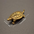 Retro Brass Carp Fish Figurine – Feng Shui Copper Ornament Brass Figurine Ornament Babs C