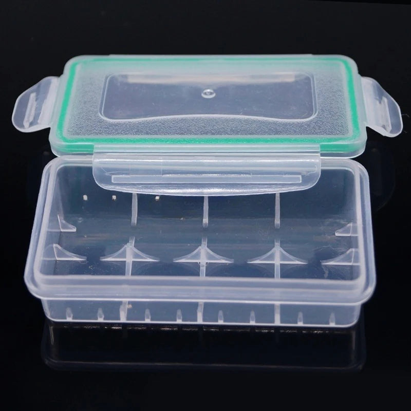 Transparent Plastic Battery Storage Box – Portable Safety Case Battery Storage Box Babs