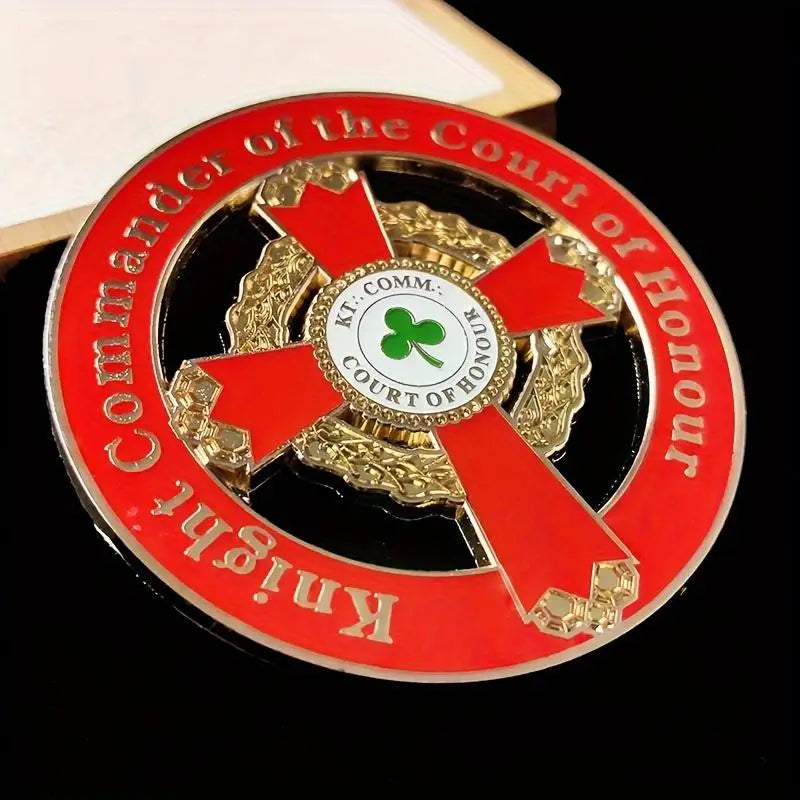 Zinc Alloy Masonic Car Emblem – Freemason Badge Gift Car Emblem Badge Babs