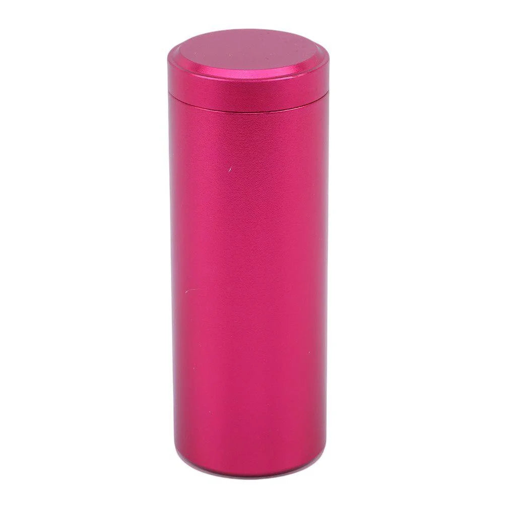 Aluminum Travel Tea Jar – Airtight Sealed Mini Storage Caddy Tea Storage Container Babs Red