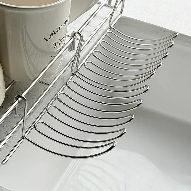 Expandable Stainless Steel Kitchen Sink Drain Rack Organizer Kitchen Sink Organizer Babs