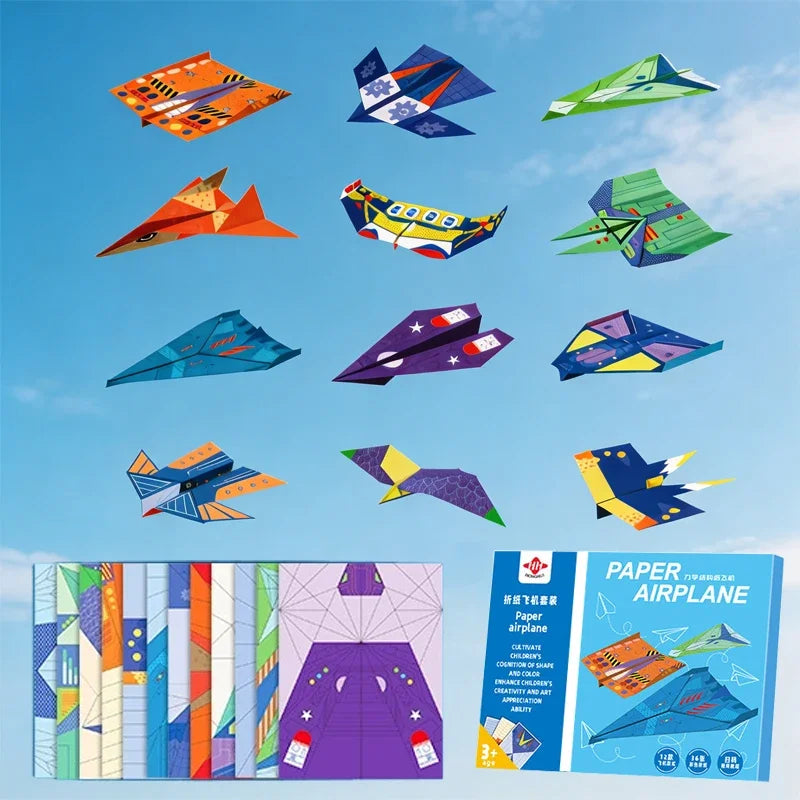 36 Colorful Craft Papers 12 Styles – DIY Origami Kit for Teens Craft Paper Set Babs