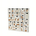 Christmas Advent Calendar 24-Drawer Countdown Gift Box Advent Calendar Box Babs White One Size