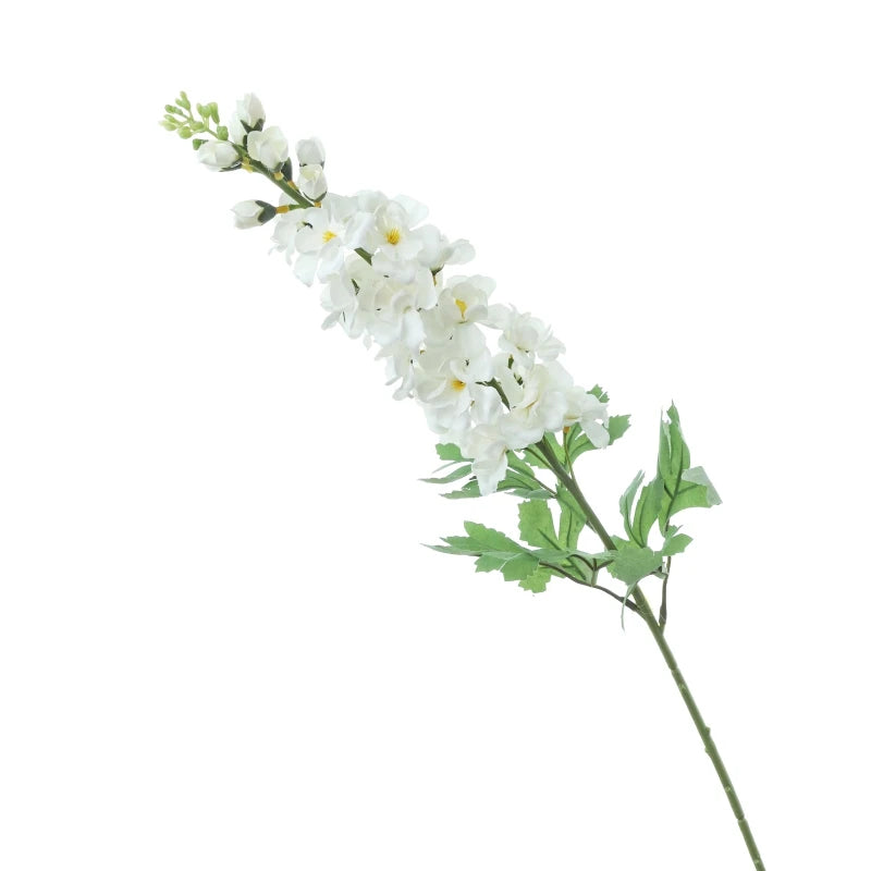 Artificial Silk Begonia Flower String – Wedding & Home Decor Artificial Flower Garland Babs WHITE 1 pc