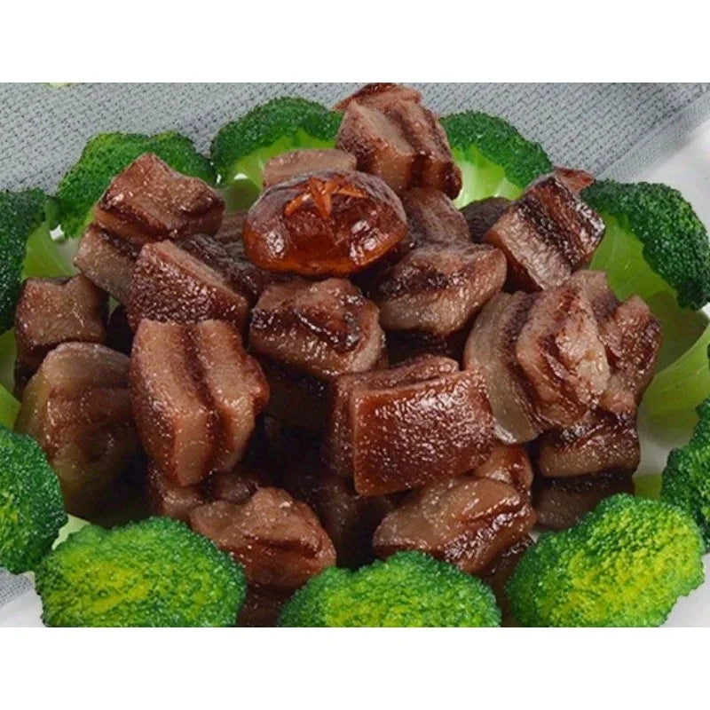 PVC Simulation Pork Belly Braised Meat Food Photography Prop Food Photography Prop Babs