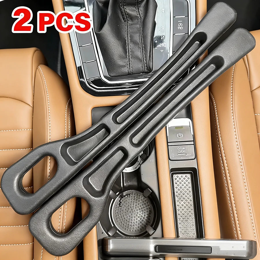 2-Pack Car Seat Gap Filler & Organizer – Universal Rubber Fit Car Seat Gap Filler Babs