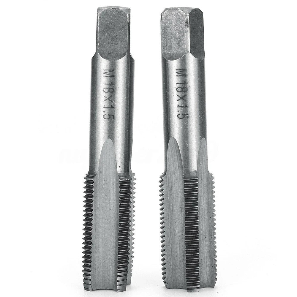 Metric Hand Tap Set – Right Hand Fine Thread for Steel & Metal Thread Hand Tap Set Babs M18x1.5mm