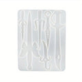 Dagger Silicone Resin Mold – DIY Jewelry Pendant & Keychain Silicone Casting Mold Babs 1pc