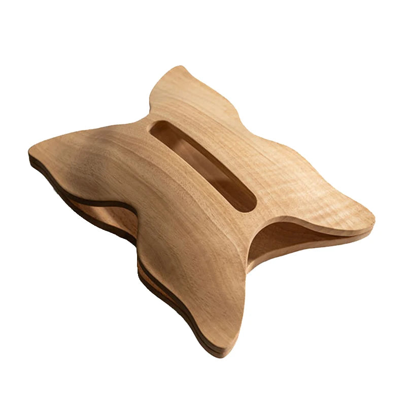 Butterfly Wooden Tissue Box Cover – Luxury Napkin Case Wooden Tissue Box Babs 24X17.5X6CM