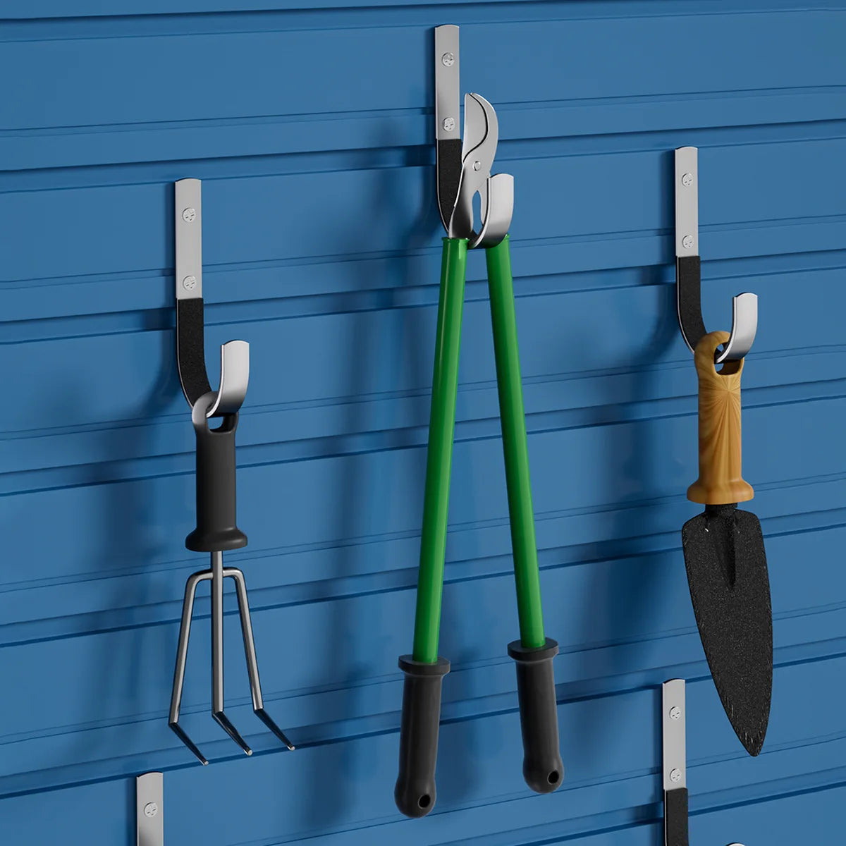 2-Pack Stainless Steel Fishing Rod Wall Mount Rack Holder Fishing Rod Rack Babs