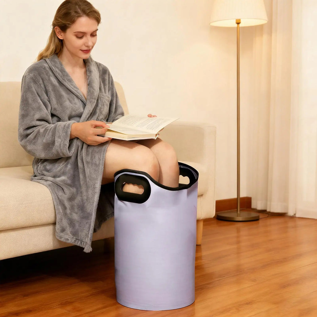 Foldable Foot Bath Bucket 23L – Portable Spa Soaker with Handle Foot Bath Bucket Babs