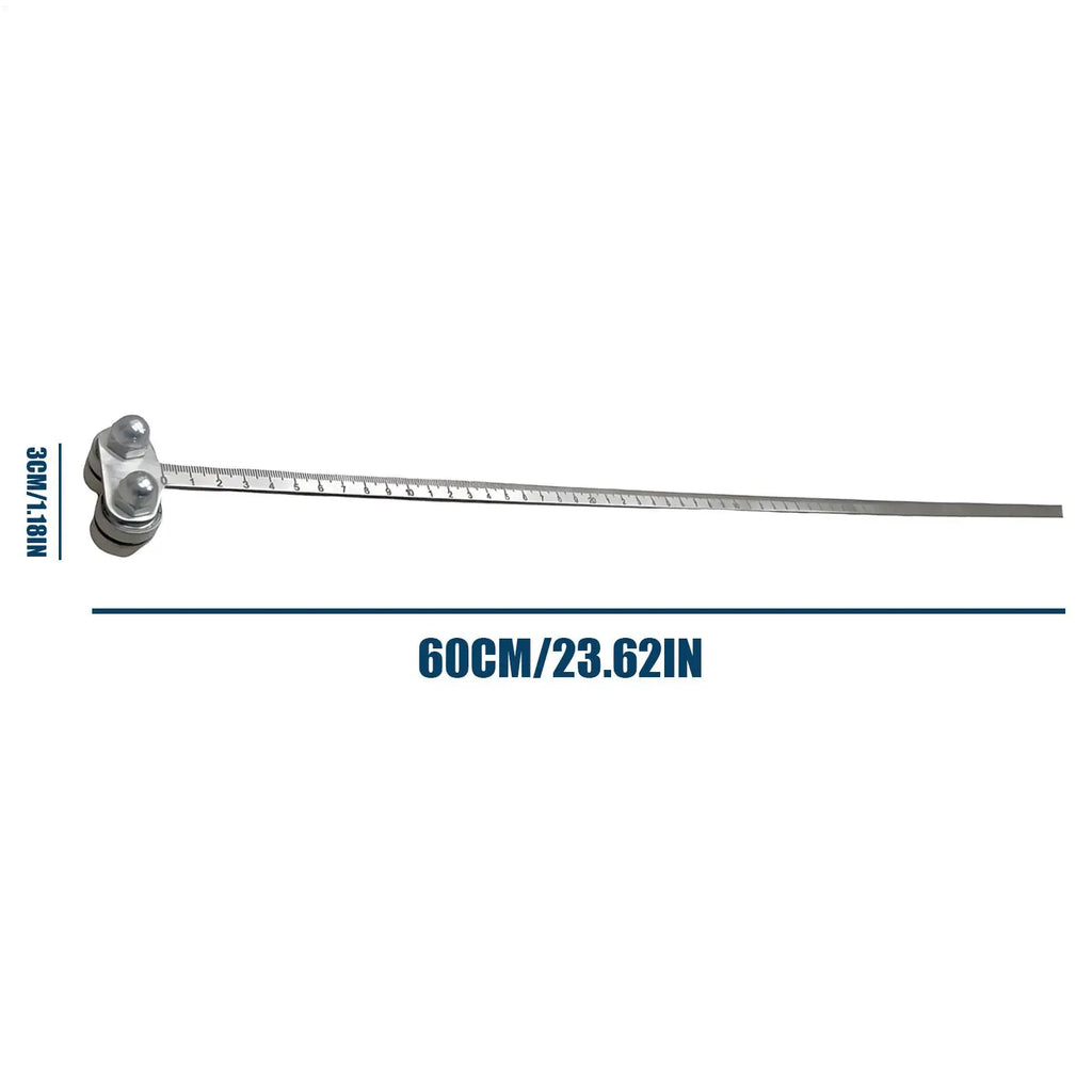 Precision Wood Cutting Guide Rail & Positioning Caliper for Saws Woodworking Caliper Guide Babs