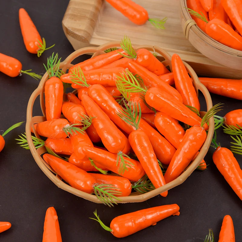 Easter Mini Foam Carrot Decorations – DIY Craft & Party Decor Easter Foam Decor Babs
