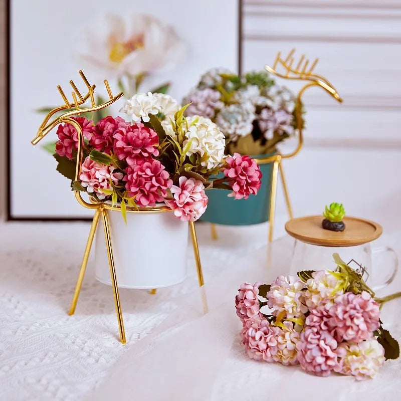 Artificial Silk Hydrangea Flowers – Wedding & Home Décor Artificial Silk Flowers Babs